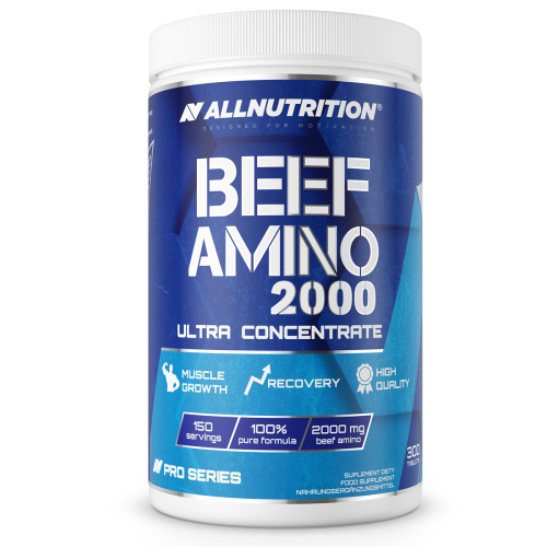 All Nutrition Beef Amino 2000 Ultra Concentrate, 300 Tablets